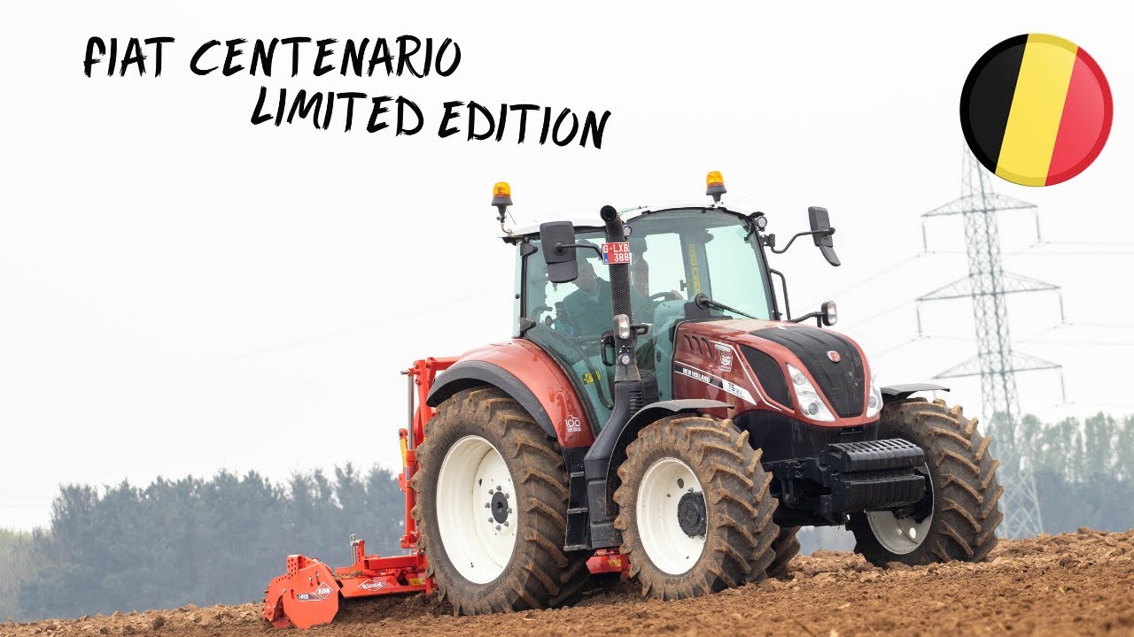 New Holland T5.120 CENTENARIO LIMITED EDITION 🚜 DRONE VIEW