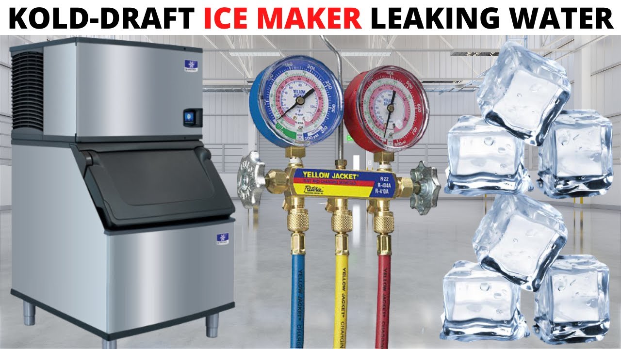 HVACR Service Call: Kold-Draft Commercial Ice Maker Not Making Ice (Ice Maker Leaking Water)