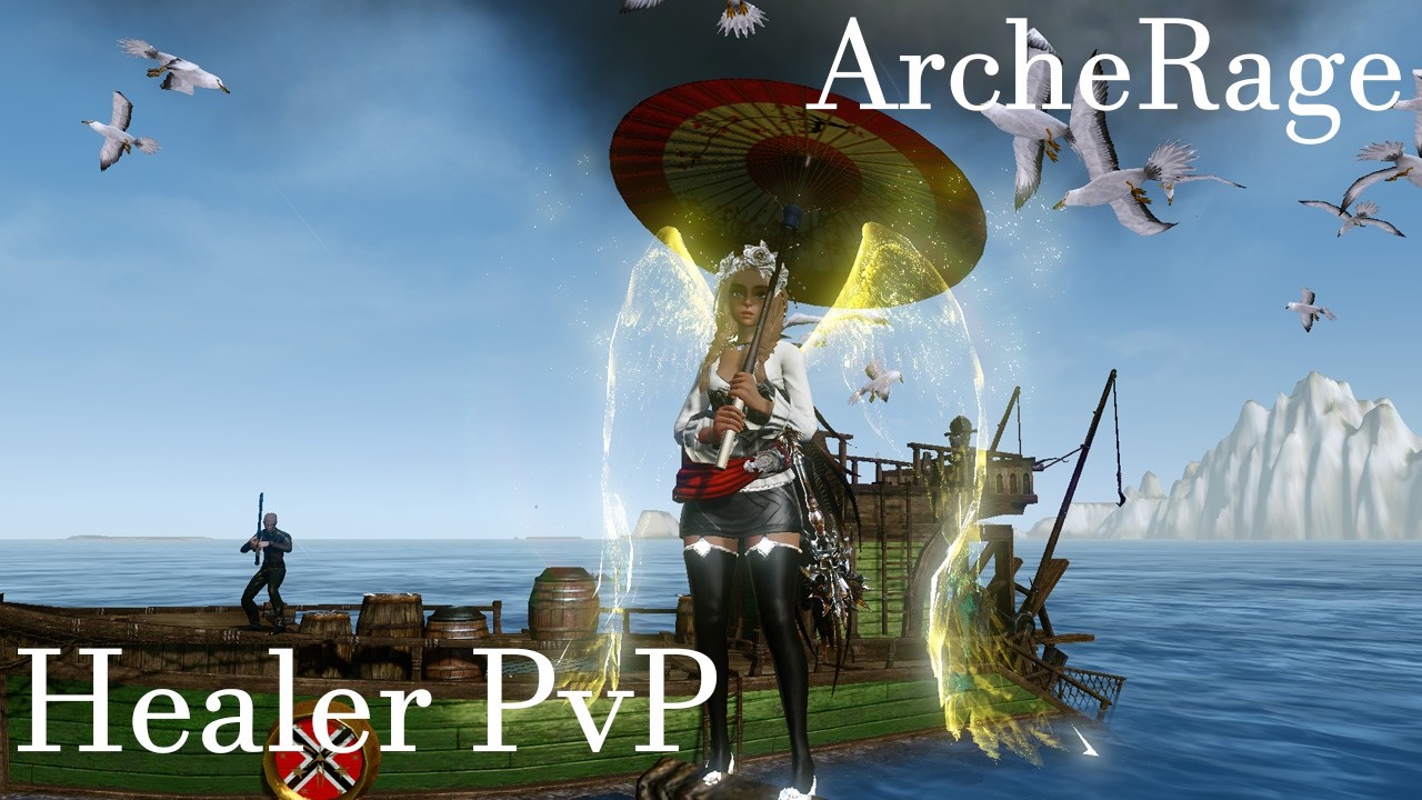 ArcheRage Healer PvP │ cleaning up the khias