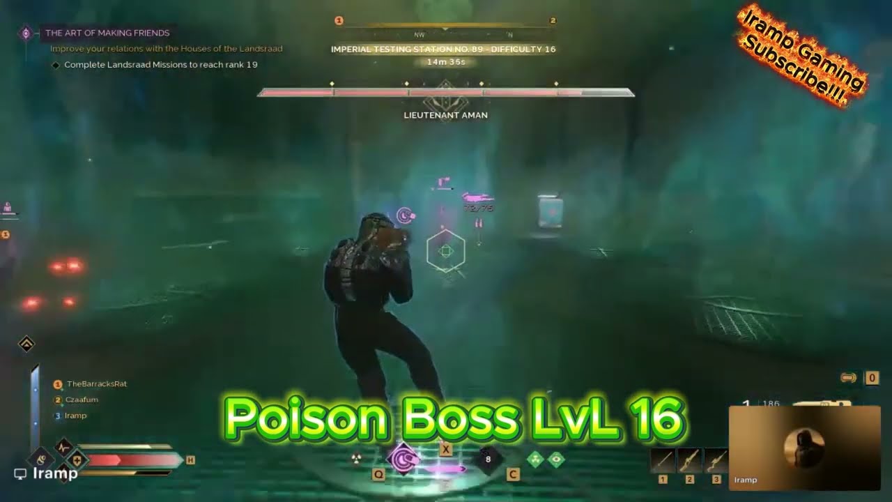Dune Awakening: LvL 16 poison Boss  #duneawakening #mmorpg