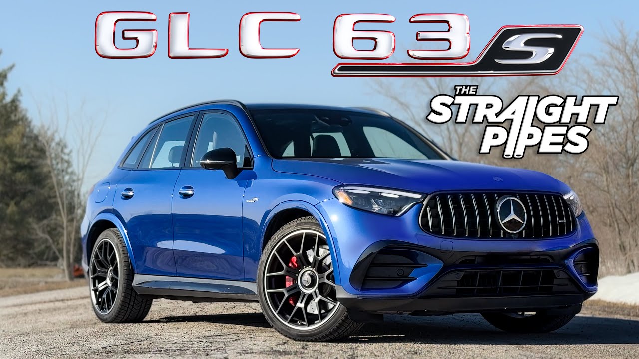 4 цилиндра выдают крутящий момент 1000 Нм?! Обзор Mercedes-AMG GLC63 2025 года