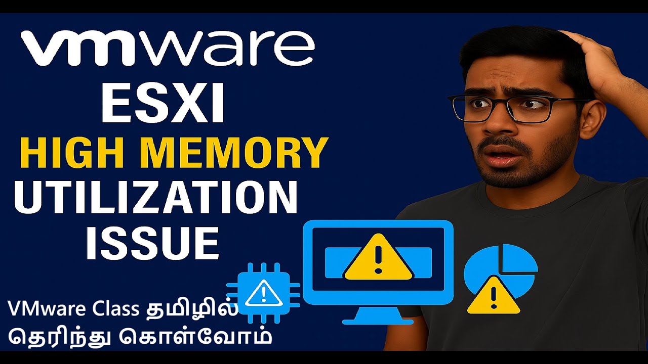 ESXI high memory utilization issue and Solutions -in Tamil | Risk and Impacts of Memory utilization