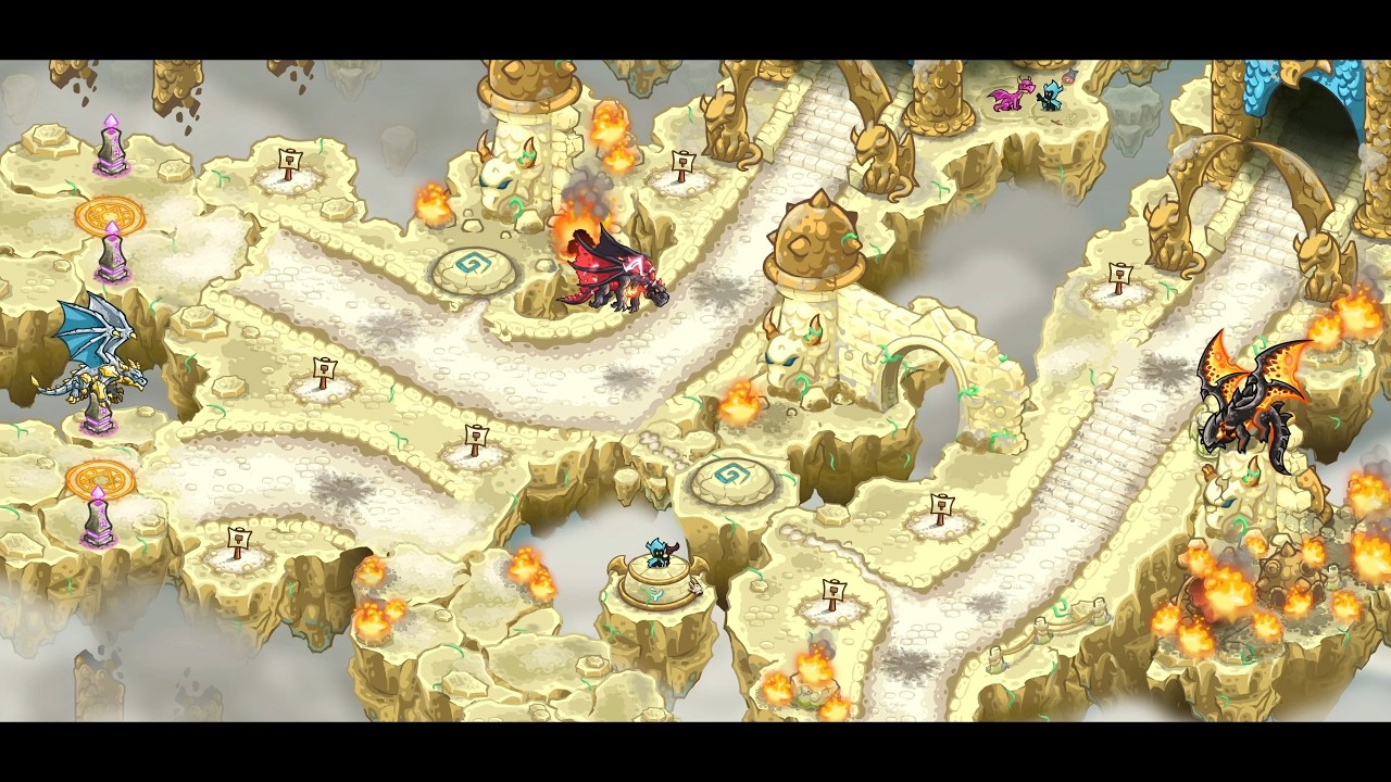 Kingdom Rush5 DLC 37 Warden Fortress(衛龍要塞_ウォーデン要塞_수호자 요새)