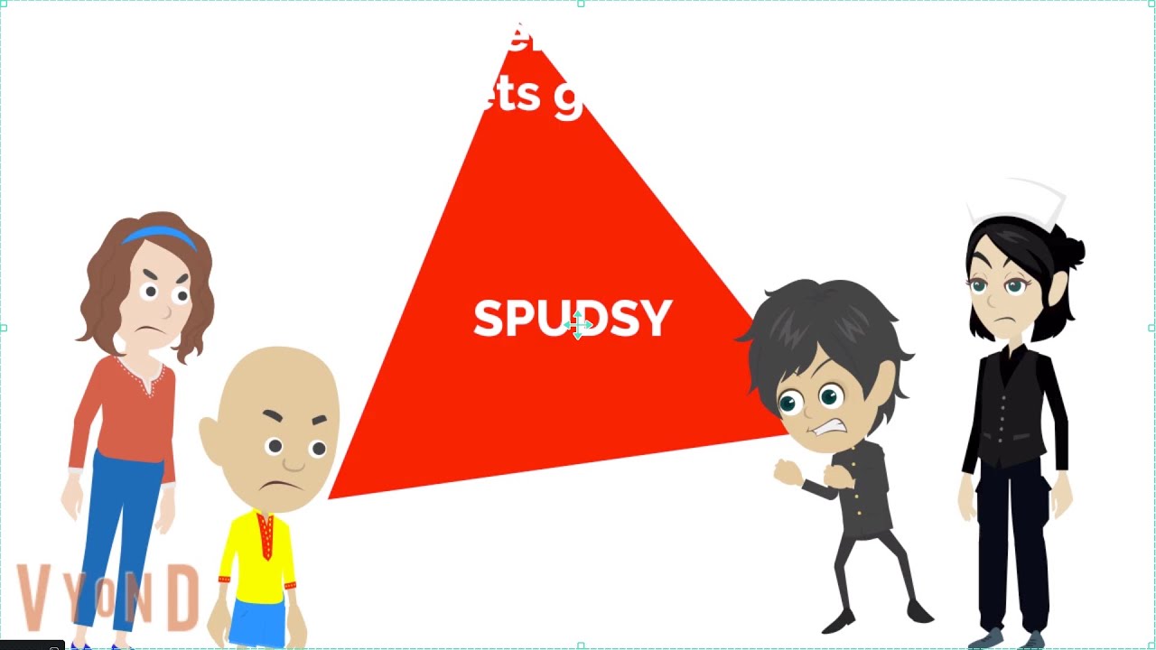 Caillou behaves at spudsy's/ungrounded