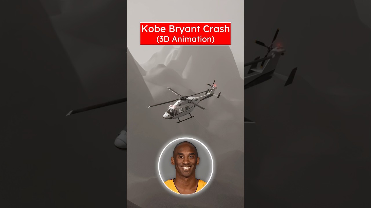 Kobe Bryant Helicopter Crash (3D) by Professor Of How