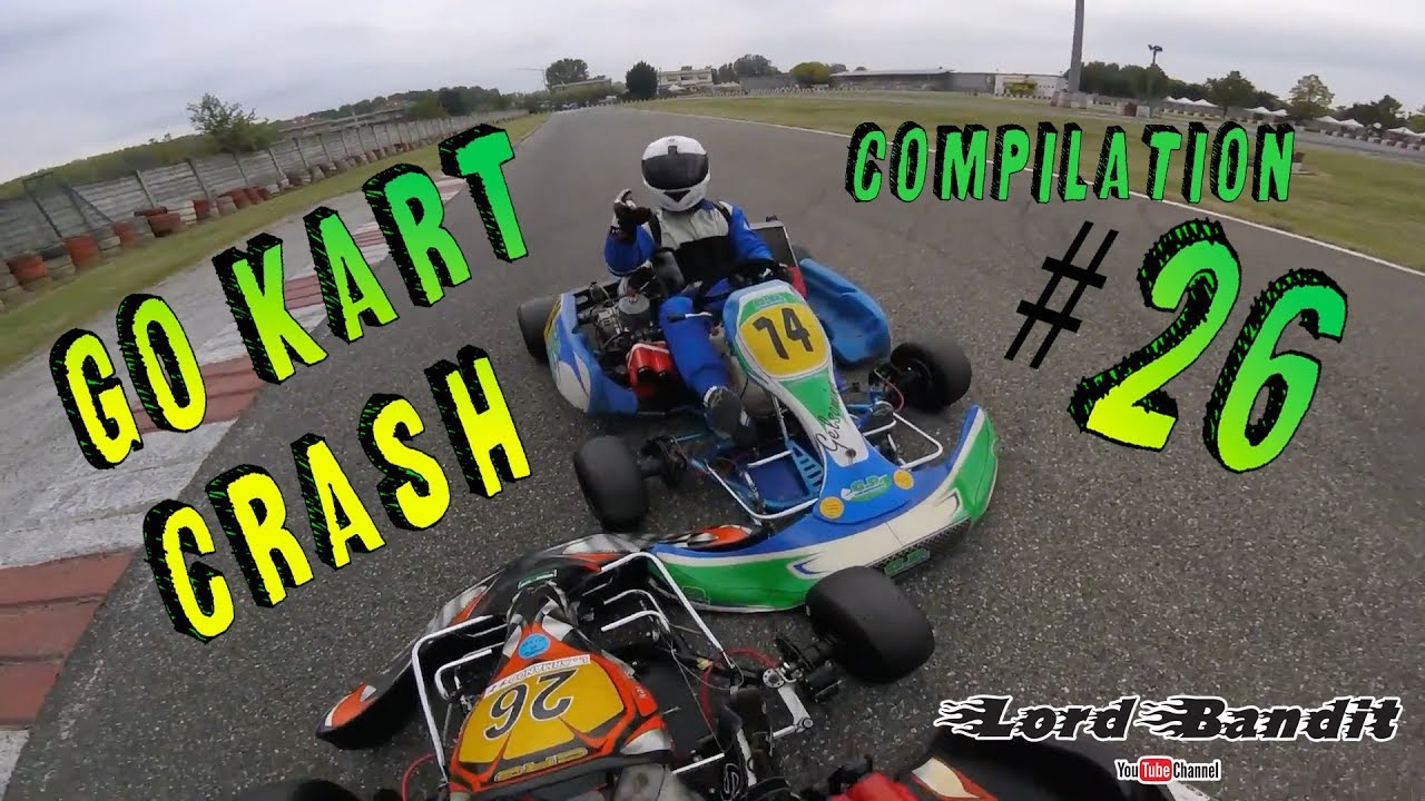 go-kart crash compilation #26