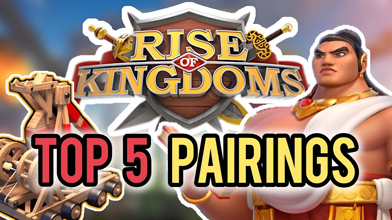 RANKING TOP 5 ENGINEERING PAIRINGS 2024! Rise of Kingdoms best siege MARCHES rok