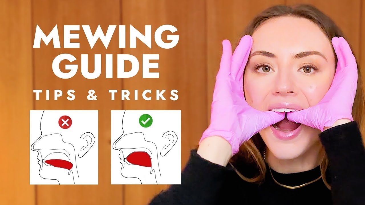 Mewing For Beginners & Alternatives For Sharper Jawline  #beautytips #mewing