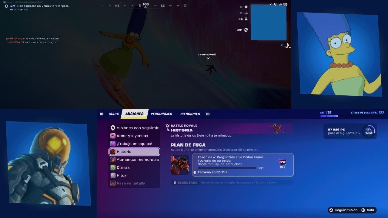 Fortnite minibuti la lia y se lleva el pollo