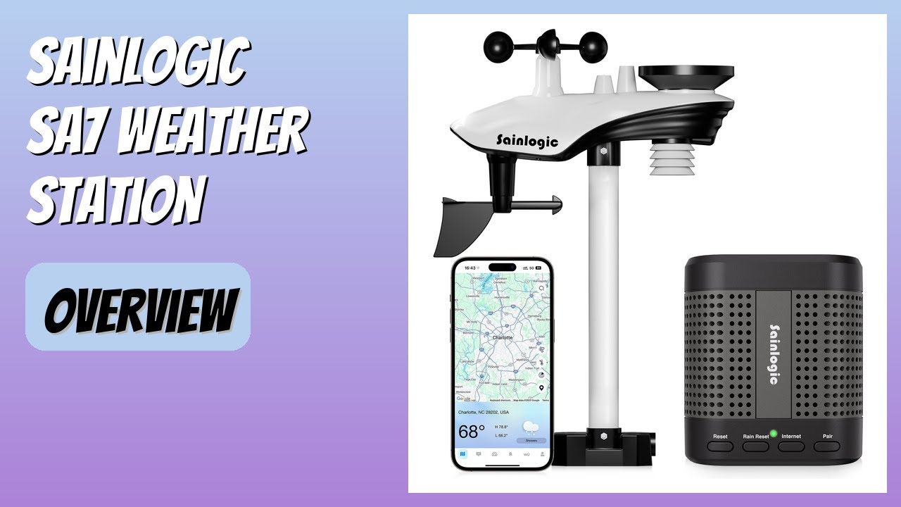 REVIEW (2026): Sainlogic SA7 Weather Station. Features