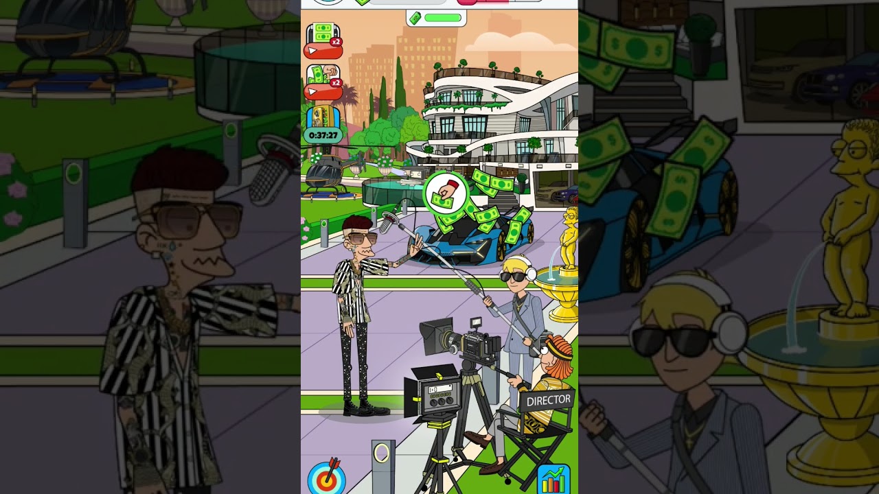 Playing the game lamar idle vlogger #games #lamar