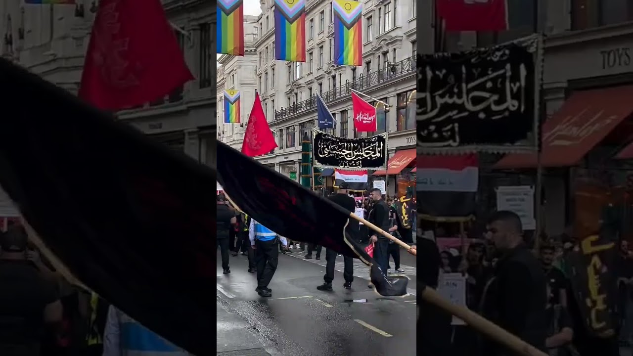 &ldquo;London&rsquo;s streets erupted with the biggest far-right protest in UK history 🚨100,000 people,