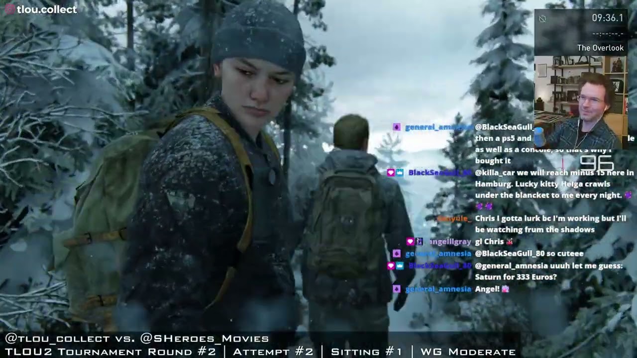TLOU2 | Tournament Round #2 | Attempt #2 | Sitting #1 | Moderate Whole Game | TLOUTour25 | @tlou_col