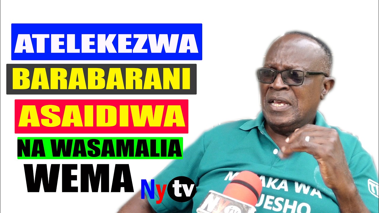 KILICHO MPATA COSMAS CHIDUMLE UTASHANGAA ABEBWA NA WATU NAKUMTELEKEZA KATIKATI YA BARABARA