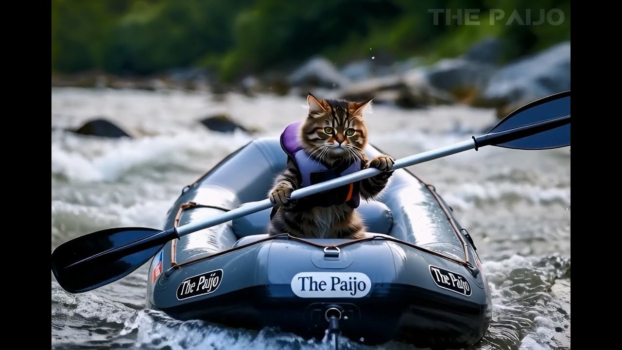 Meow Extreme - Kittens vs Wild River: Insane Rafting Adventure You Won't Believe!