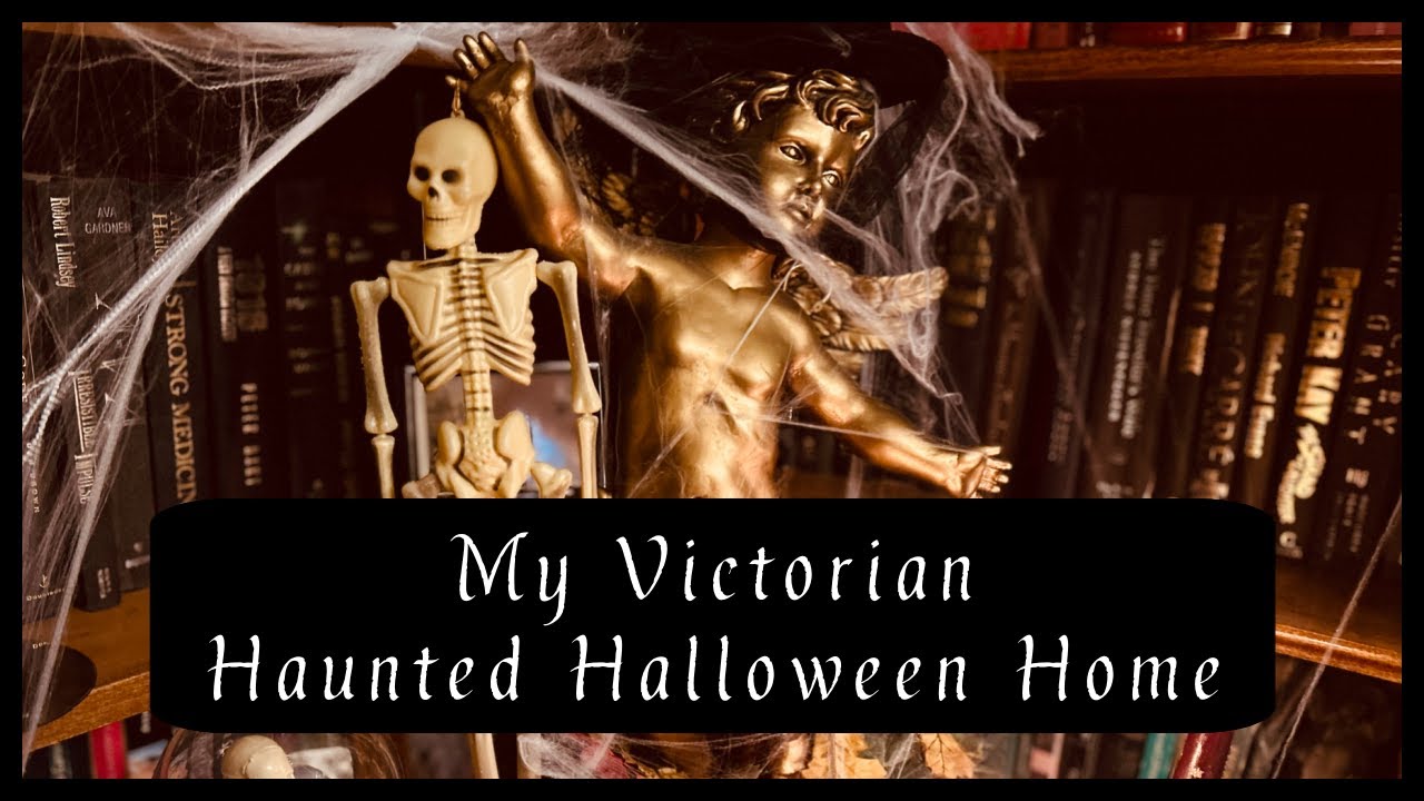 My Haunted Halloween Home #vintage #antique #decor #halloween2023 #hometour #thrifting #victorian