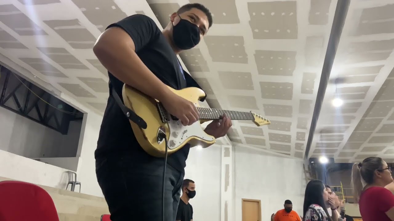 REPETIMOS O REPERTÓRIO 🔥 | Hino da Harpa 151 | Worship Espontâneo | #GuitarCam #FreeGuitar