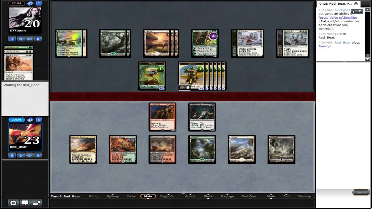 MTGO - Standard Commentary - GW Aggro vs 4/5c Control