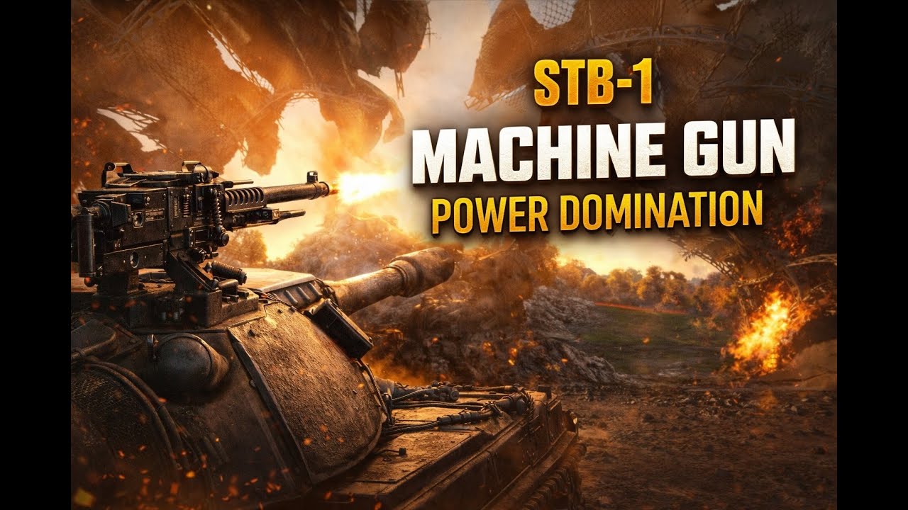 STB-1 Total Domination Like A Machine Gun Dpm!