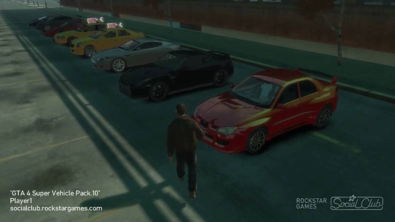 GTA 4 Super Vehicle Pack v3 for PC, All Patches Supported and includes 90+ vehicles