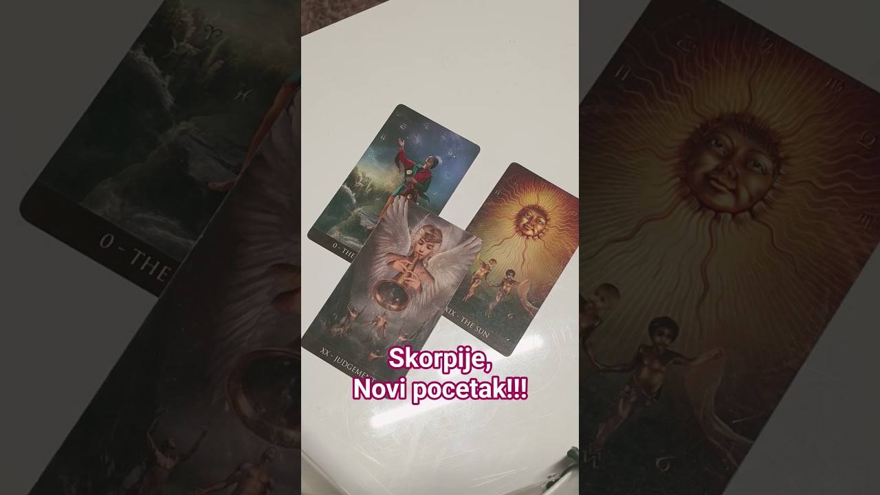 Skorpija #gratistarot #tarot #skorpija #skorpion #vodeni #lovereading #astro