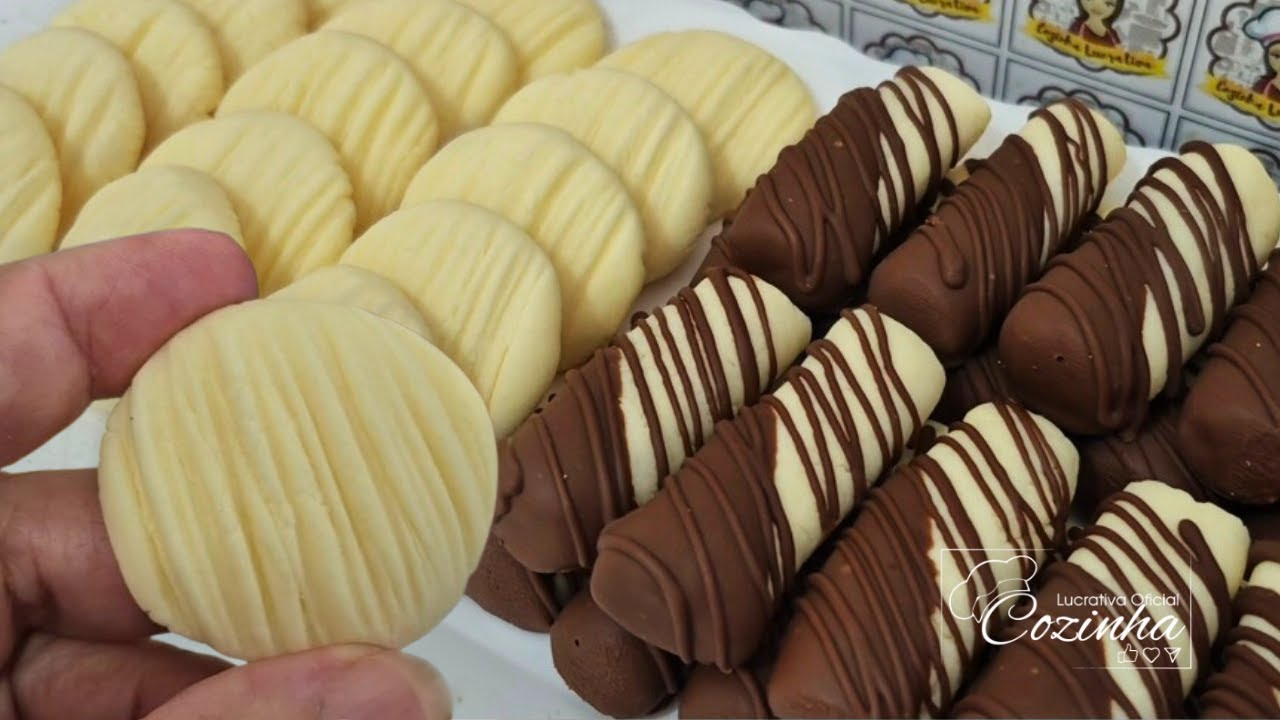 É IRRESISTÍVEL! 2 SABORES COM UMA BASE! AMANTEIGADOS QUE DERRETEM NA BOCA!