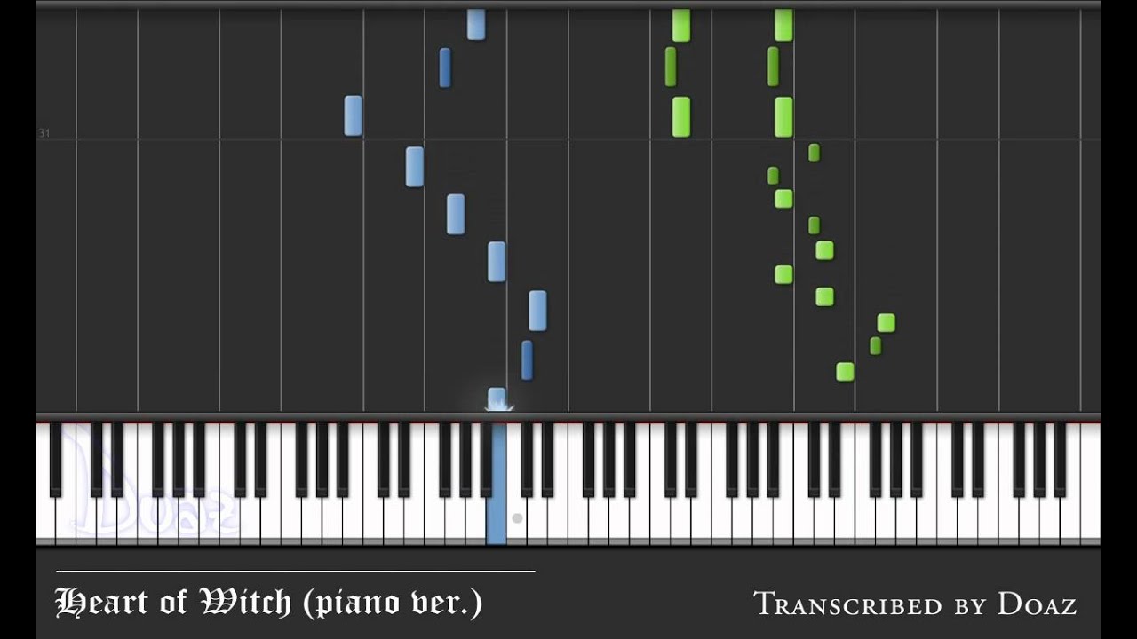 (Synthesia Piano) Heart of Witch, from DJMax Black Square