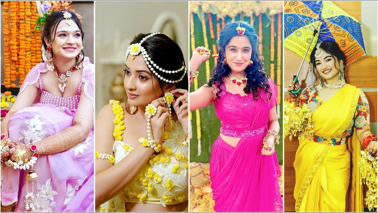 Haldi Look 2026 | Haldi Outfits Ideas 2026 | Trendy Haldi Dresses #haldioutfit #fashiontrends