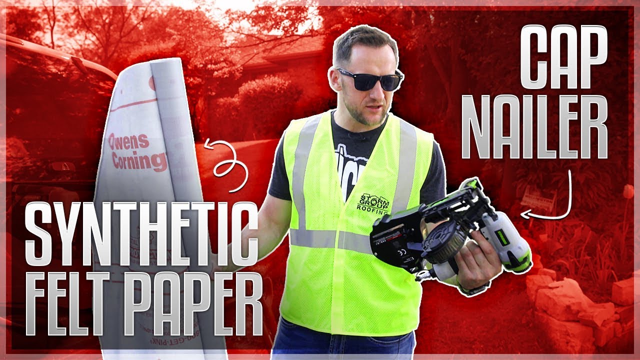 Stinger Cap Nailers & Synthetic Felt Paper: Best Roofing Innovation