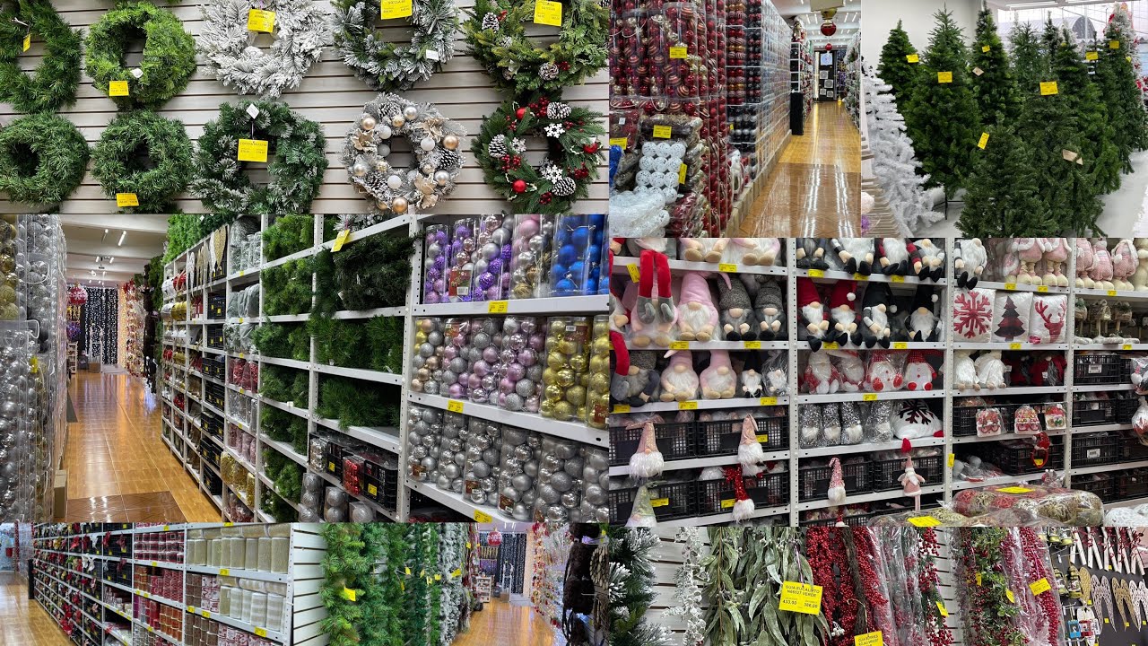 🎄Lo mismo que LIVERPOOL pero más BARATO | Mercado JAMAICA en CDMX | Adornos Navideños/Árboles/Luces