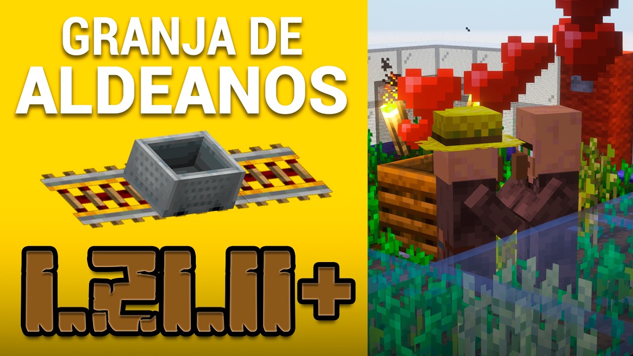 Como HACER una GRANJA AUTOMÁTICA de ALDENAOS en MINECRAFT 1.21.11 | JAVA 1.16 - 1.21.11