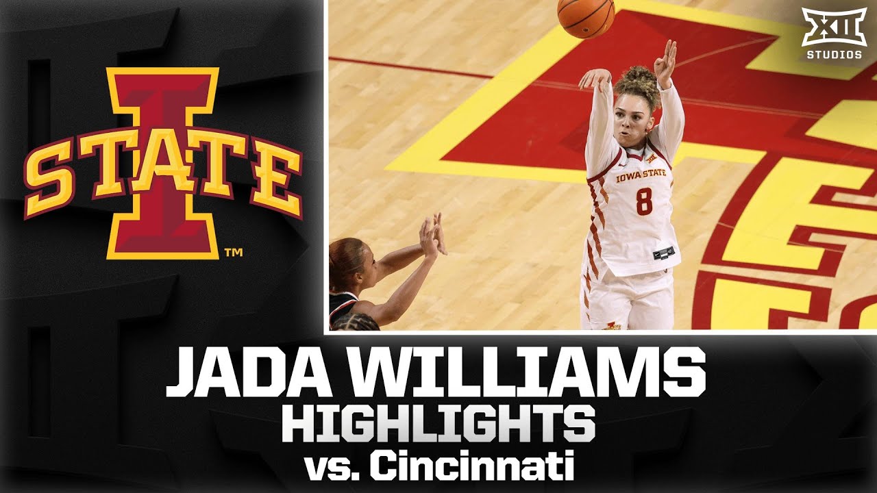 Jada Williams 44 POINT CAREER NIGHT🔥🔥 vs. Cincinnati | Big 12 Basketball