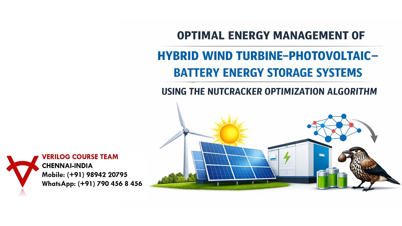 OPTIMAL ENERGY MANAGEMENT-HYBRID WT–PV–BATTERY ENERGY STORAGE SYSTEMS-NUTCRACKER OPTIMIZATION
