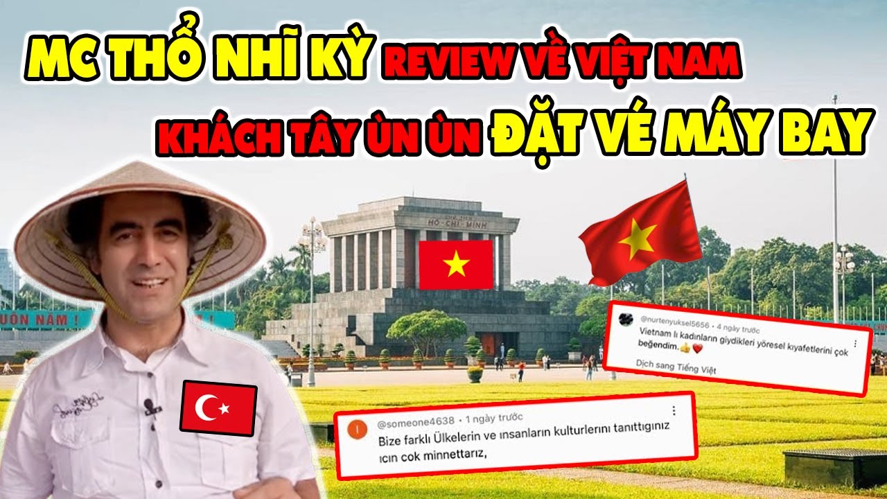 Không Ngờ MC Thổ Nhĩ Kỳ Nói Thẳng Một Câu Thế Này Khi Truyền Hình Thổ Nhĩ Kỳ Đến VN Làm Phóng Sự