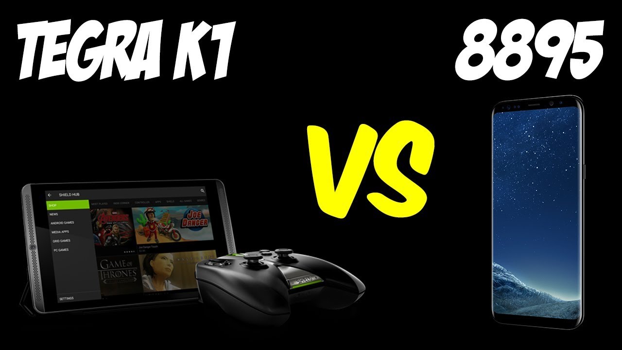 💥Tegra K1 vs Exynos 8895 Octa Benchmarks 📱 nVidia Shield Tablet vs Samsung Galaxy S8+! 🔥 [4K]