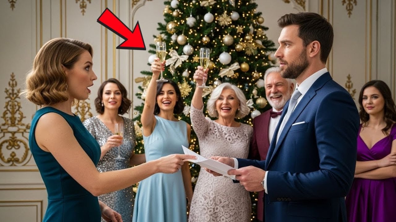 He Served Divorce Papers on Christmas… So She Gave Them a Gift They’ll Never Forget #billionaireceo