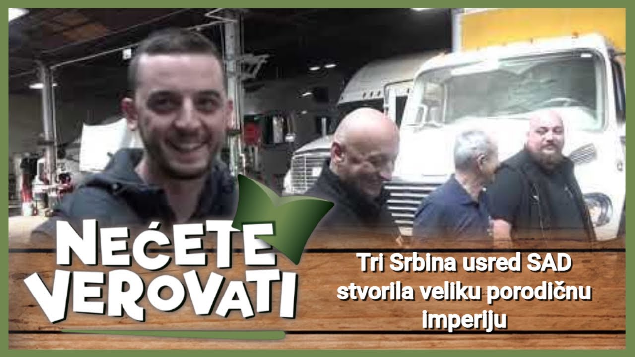 NEĆETE VEROVATI - Tri Srbina usred SAD stvorila veliku porodičnu imperiju