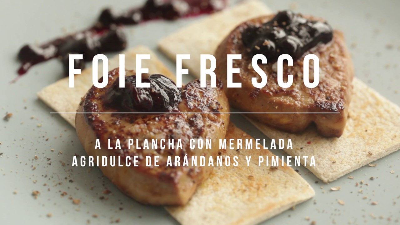 Receta BM: Foie fresco a la plancha / BM errezeta: Foie freskoa plantxan