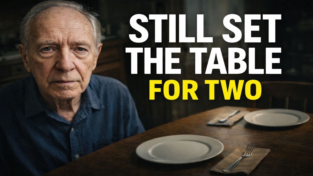 I’m 74… and I Still Set the Table for Two | A Story About Love & Regret