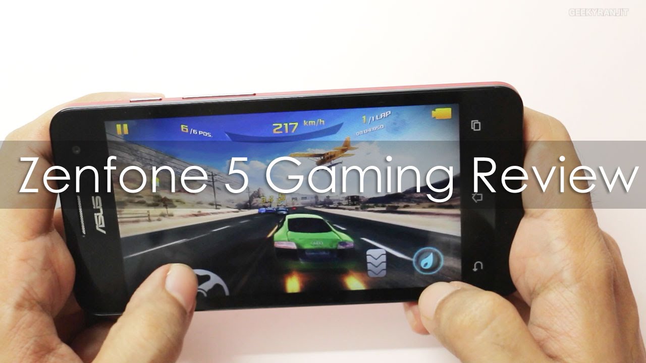Asus Zenfone 5 Gaming Review with HD Games