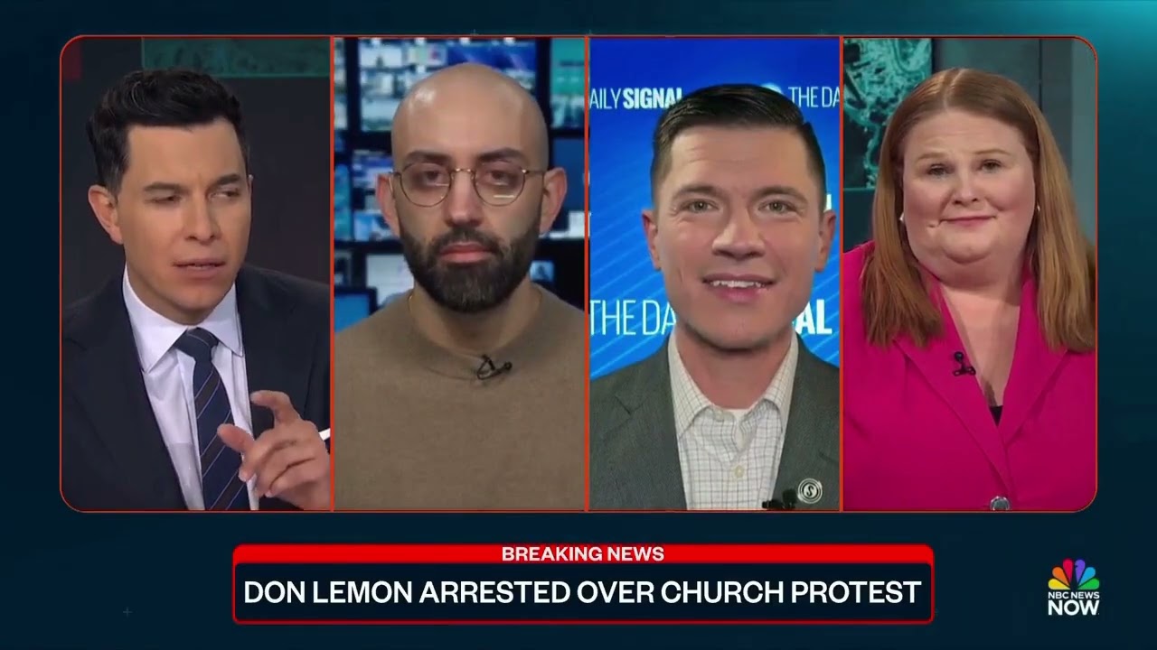 Daily Signal President vs. Ex-CNN Analyst: Heated Debate Over Don Lemon's Arrest