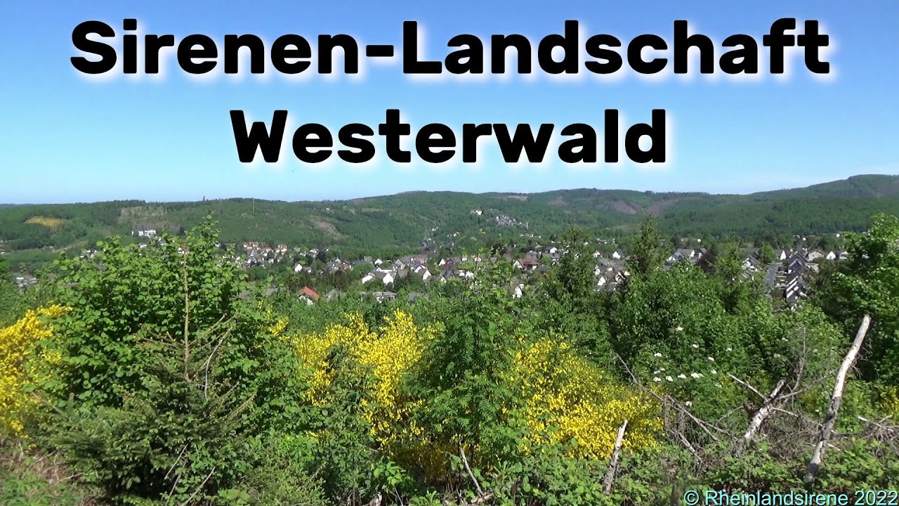 Analoge Sirenenprobe | Herrliches E57-Sirenenkonzert im Westerwald | Probealarm Kirchen (Sieg)