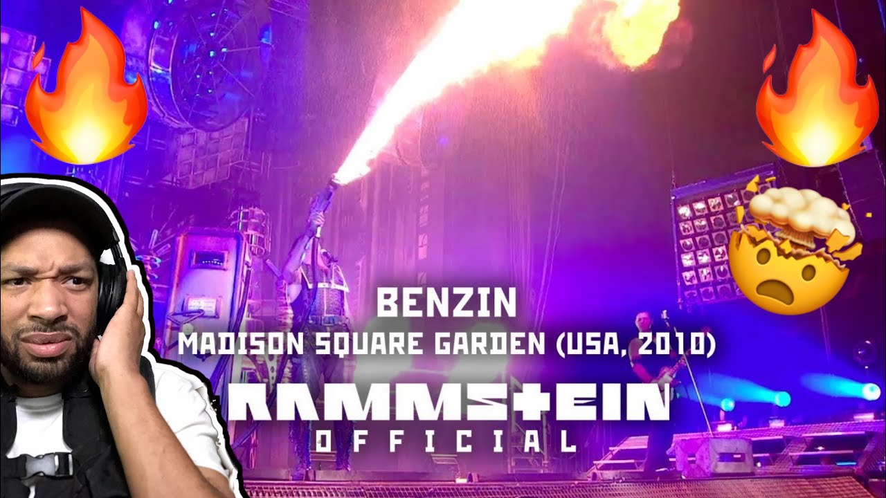Rammstein - Benzin (Live from Madison Square Garden) REACTION NJCHEESE 🧀🔥💥