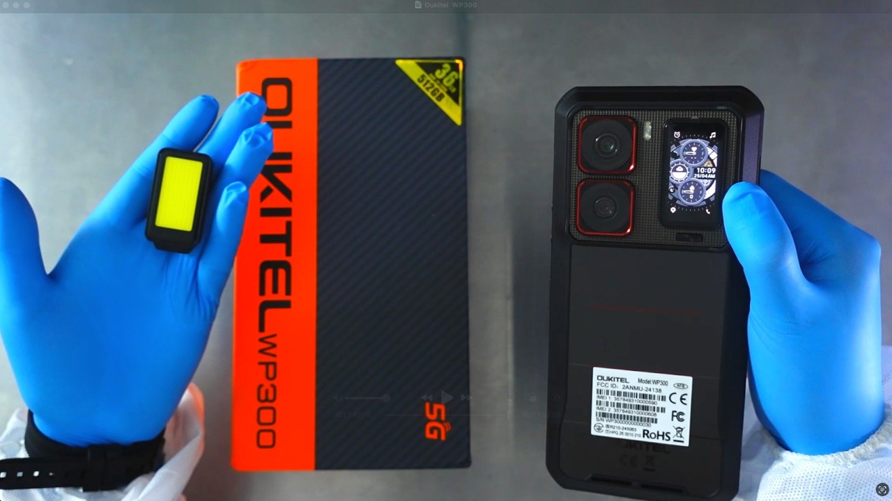 World´s First Modular Rugged 5G Smart Phone Oukitel WP300
