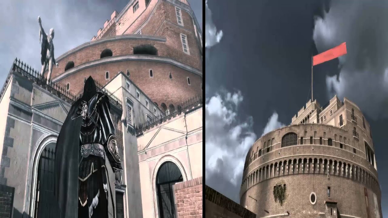 Assassin's Creed Rome Comparison (AC II VS Brotherhood)