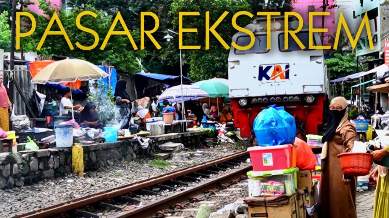 PASAR EKSTREM PASAR DUPAK MAGERSARI PASAR REL KERETA API DI SURABAYA