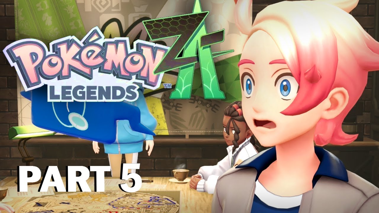 Pokemon Legends Z-A Part 5 - Full Game (No Commentary)