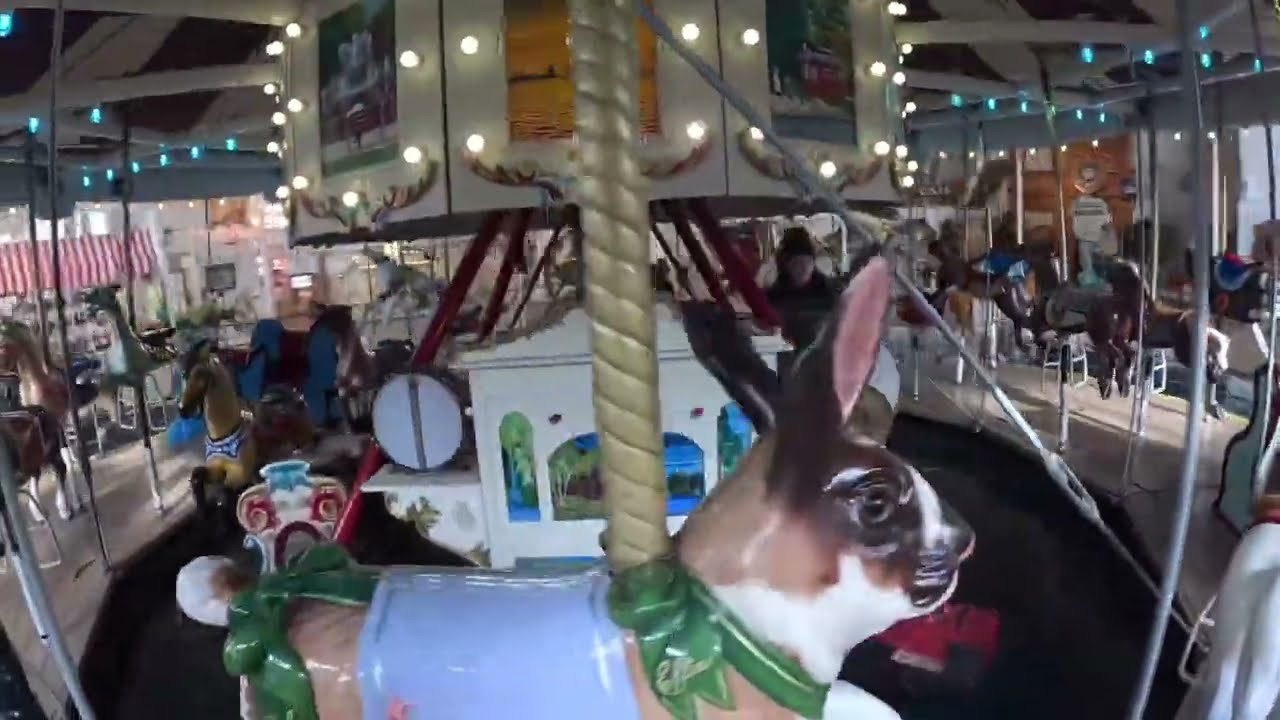 Merry Go Round Museum Carousel and the Wurlitzer 105 playing “Then I’ll be happy”: November 13, 2024