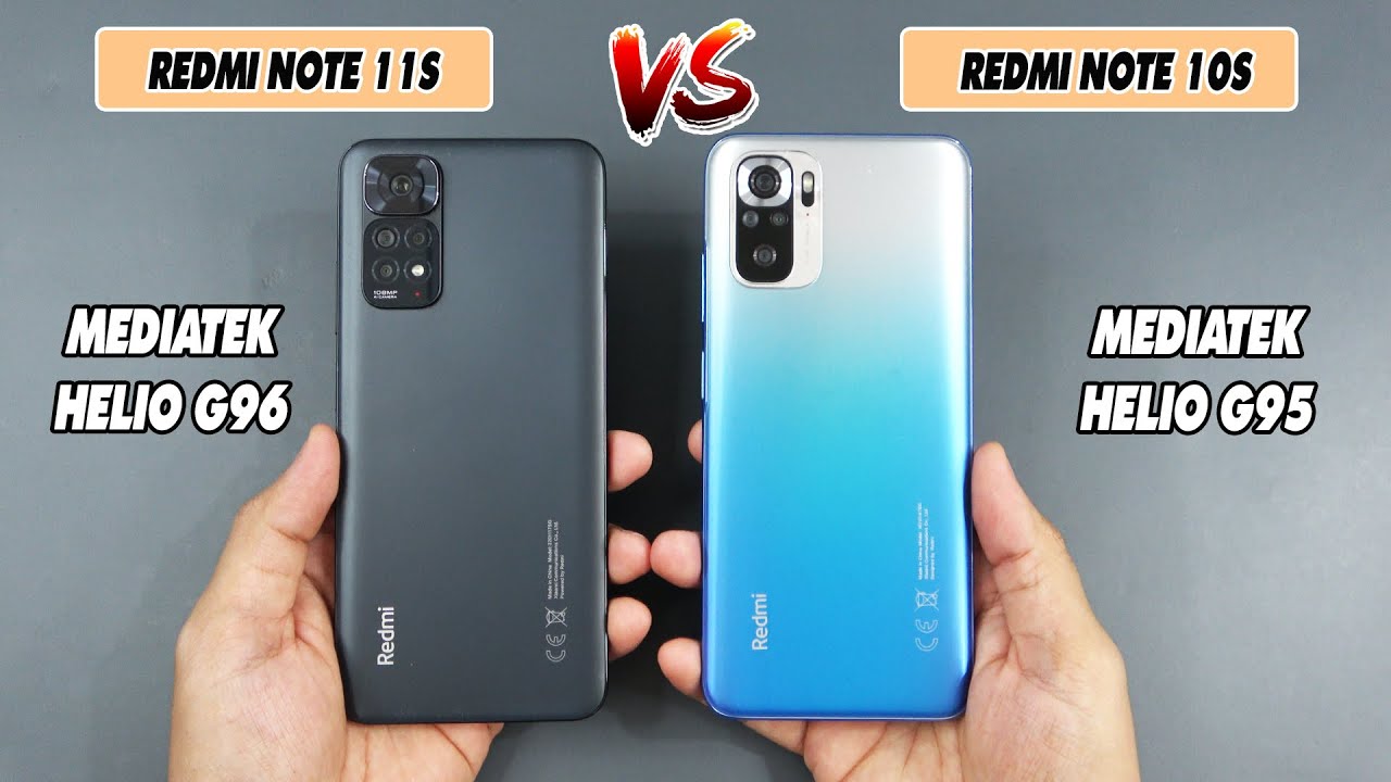 Xiaomi Redmi Note 11s vs Redmi Note 10s | SpeedTest and Camera comparison