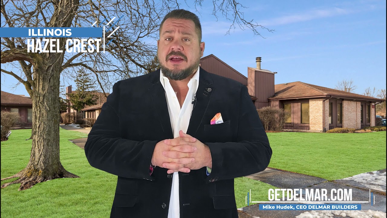 Hazel Crest Water Damage Project Restoration - Del Mar Builders - Building Better
